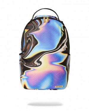 Multicolor Women's Sprayground 24/7 Aurora Backpacks | RKPL37465
